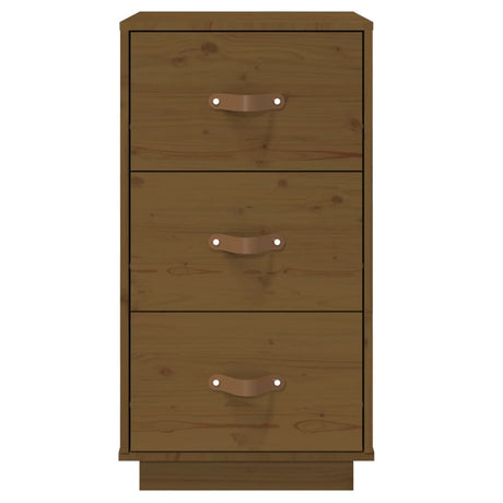 Bedside Cabinet 40X40X75 Cm Solid Wood Pine