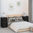 Bedside Cabinet 40X40X75 Cm Solid Wood Pine