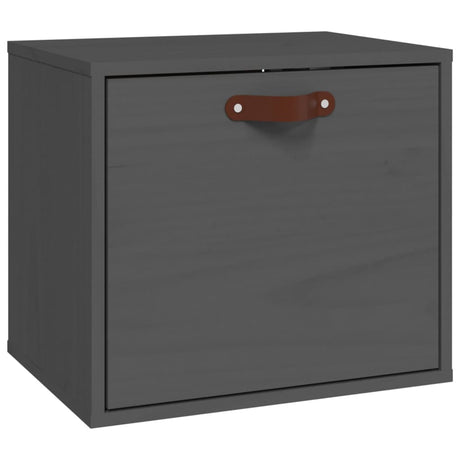 Wall Cabinet 40X30X35 Cm Solid Wood Pine