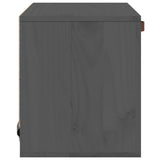 Wall Cabinet 40X30X35 Cm Solid Wood Pine