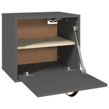 Wall Cabinet 40X30X35 Cm Solid Wood Pine