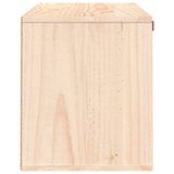 Wall Cabinet 60X30X35 Cm Solid Wood Pine