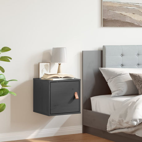 Wall Cabinet 31.5X30X30 Cm Solid Wood Pine
