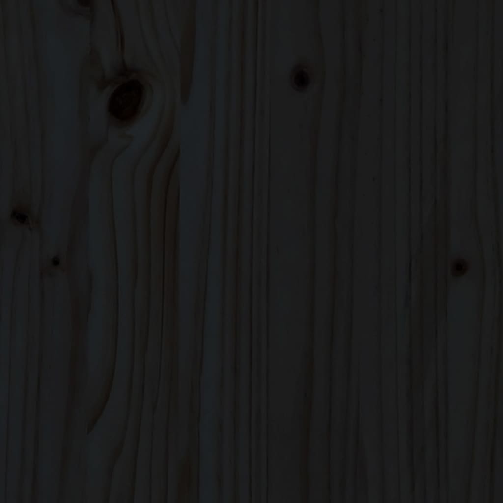 Wall Cabinet 31.5X30X30 Cm Solid Wood Pine