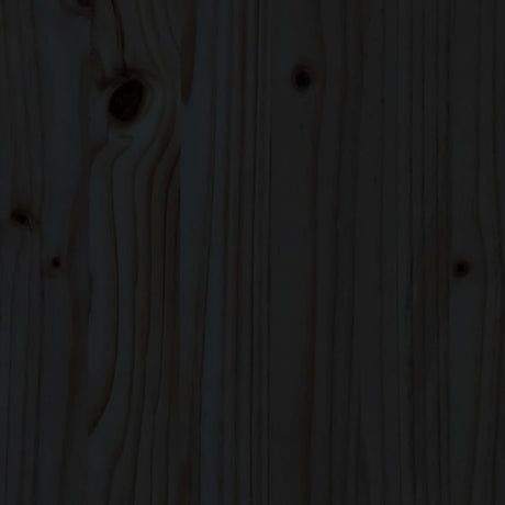 Wall Cabinet 31.5X30X30 Cm Solid Wood Pine