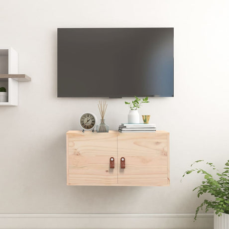 Wall Cabinet 60X30X30 Cm Solid Wood Pine