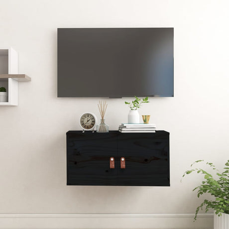 Wall Cabinet 60X30X30 Cm Solid Wood Pine