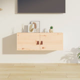 Wall Cabinets 2 Pcs 80X30X30 Cm Solid Wood Pine