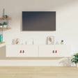 Wall Cabinets 2 Pcs 80X30X30 Cm Solid Wood Pine