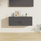 Wall Cabinets 2 Pcs 80X30X30 Cm Solid Wood Pine