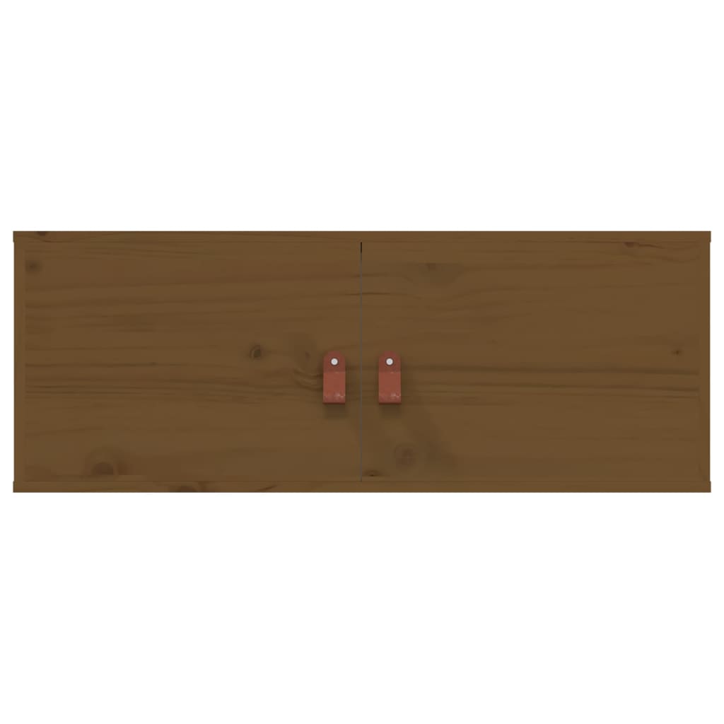 Wall Cabinets 2 Pcs 80X30X30 Cm Solid Wood Pine