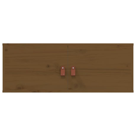 Wall Cabinets 2 Pcs 80X30X30 Cm Solid Wood Pine
