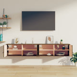 Wall Cabinets 2 Pcs 80X30X30 Cm Solid Wood Pine