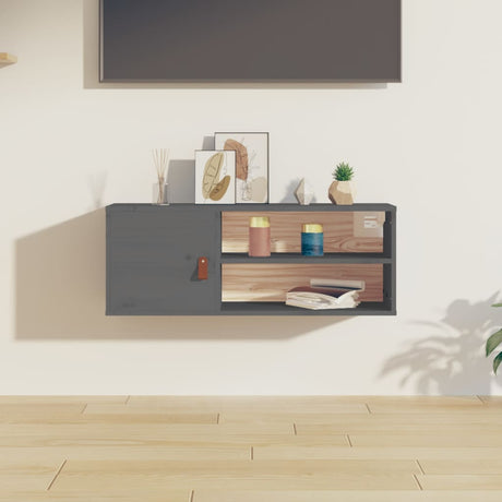 Wall Cabinets 2 Pcs 80X30X30 Cm Solid Wood Pine