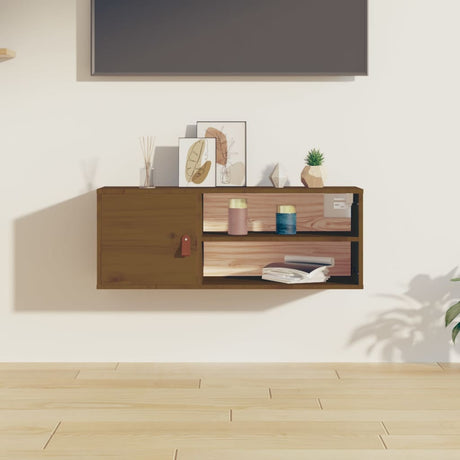 Wall Cabinets 2 Pcs 80X30X30 Cm Solid Wood Pine