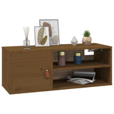 Wall Cabinets 2 Pcs 80X30X30 Cm Solid Wood Pine