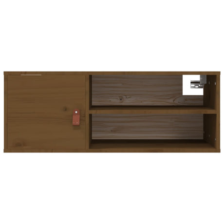 Wall Cabinets 2 Pcs 80X30X30 Cm Solid Wood Pine