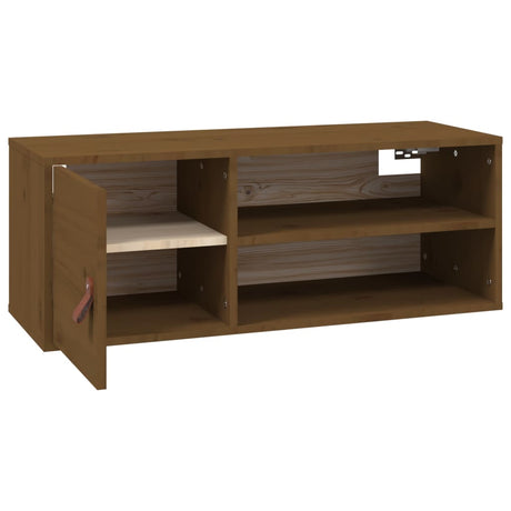 Wall Cabinets 2 Pcs 80X30X30 Cm Solid Wood Pine