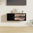 Wall Cabinets 2 Pcs 80X30X30 Cm Solid Wood Pine