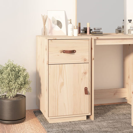Desk Cabinet 40X50X75 Cm Solid Wood Pine