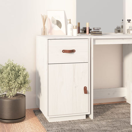 Desk Cabinet 40X50X75 Cm Solid Wood Pine