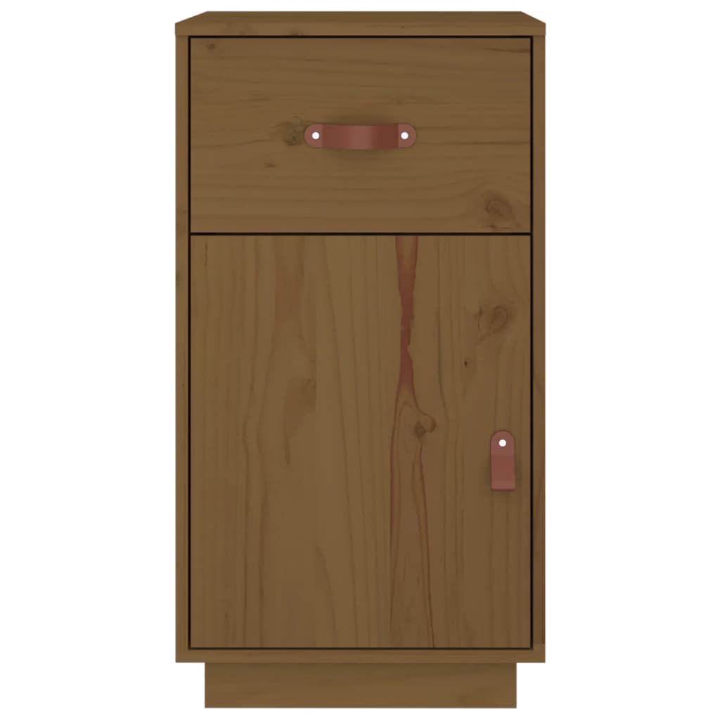 Desk Cabinet 40X50X75 Cm Solid Wood Pine
