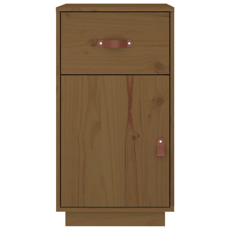 Desk Cabinet 40X50X75 Cm Solid Wood Pine