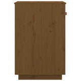 Desk Cabinet 40X50X75 Cm Solid Wood Pine