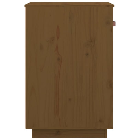 Desk Cabinet 40X50X75 Cm Solid Wood Pine