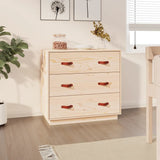 Sideboard 80X40X75 Cm Solid Wood Pine
