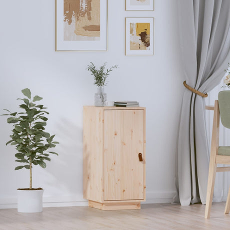 Sideboard 34X40X75 Cm Solid Wood Pine