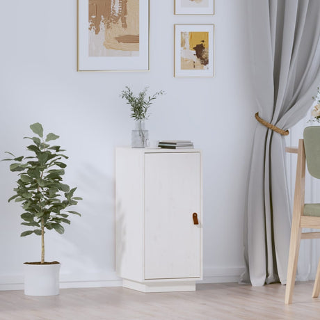Sideboard 34X40X75 Cm Solid Wood Pine