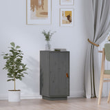 Sideboard 34X40X75 Cm Solid Wood Pine