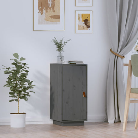 Sideboard 34X40X75 Cm Solid Wood Pine