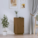 Sideboard 34X40X75 Cm Solid Wood Pine