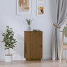 Sideboard 34X40X75 Cm Solid Wood Pine