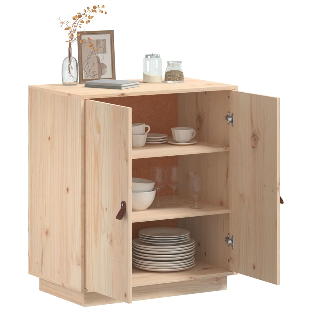Sideboard 65,5X40X75 Cm Solid Wood Pine
