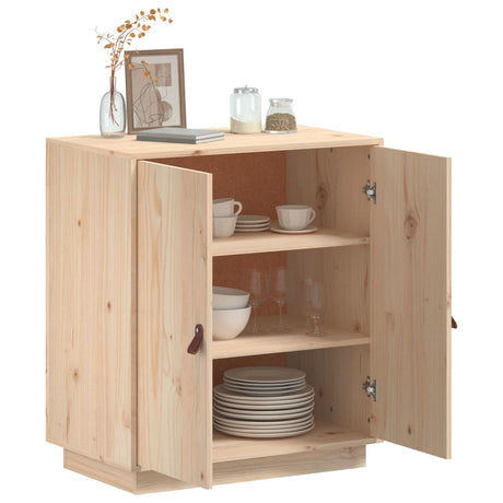 Sideboard 65,5X40X75 Cm Solid Wood Pine