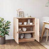 Sideboard 65,5X40X75 Cm Solid Wood Pine