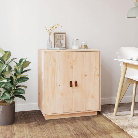 Sideboard 65,5X40X75 Cm Solid Wood Pine