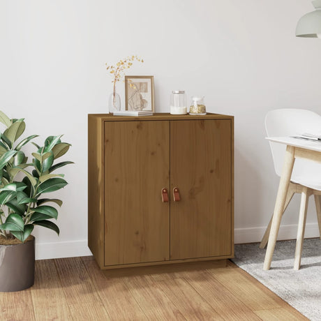 Sideboard 65,5X40X75 Cm Solid Wood Pine