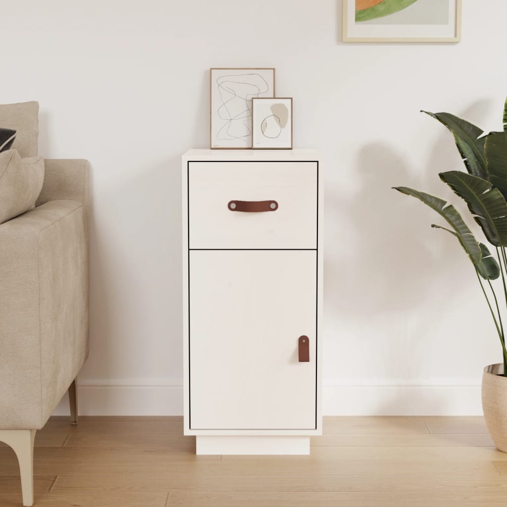 Sideboard 34X40X75 Cm Solid Wood Pine