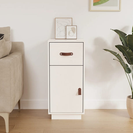 Sideboard 34X40X75 Cm Solid Wood Pine