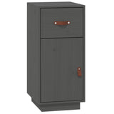 Sideboard 34X40X75 Cm Solid Wood Pine