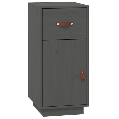 Sideboard 34X40X75 Cm Solid Wood Pine
