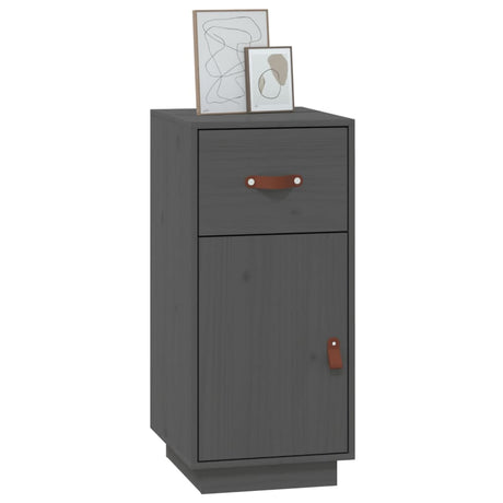 Sideboard 34X40X75 Cm Solid Wood Pine
