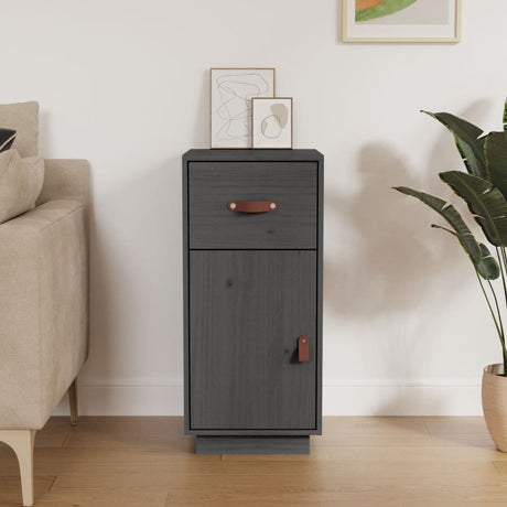 Sideboard 34X40X75 Cm Solid Wood Pine