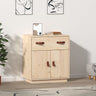 Sideboard 65.5X40X75 Cm Solid Wood Pine