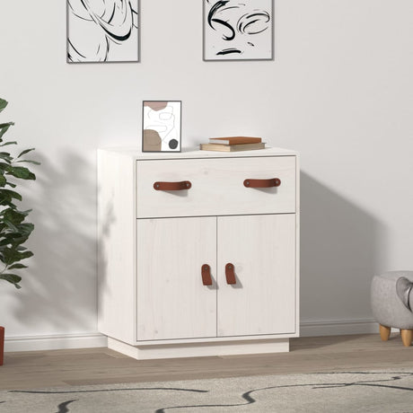 Sideboard 65.5X40X75 Cm Solid Wood Pine
