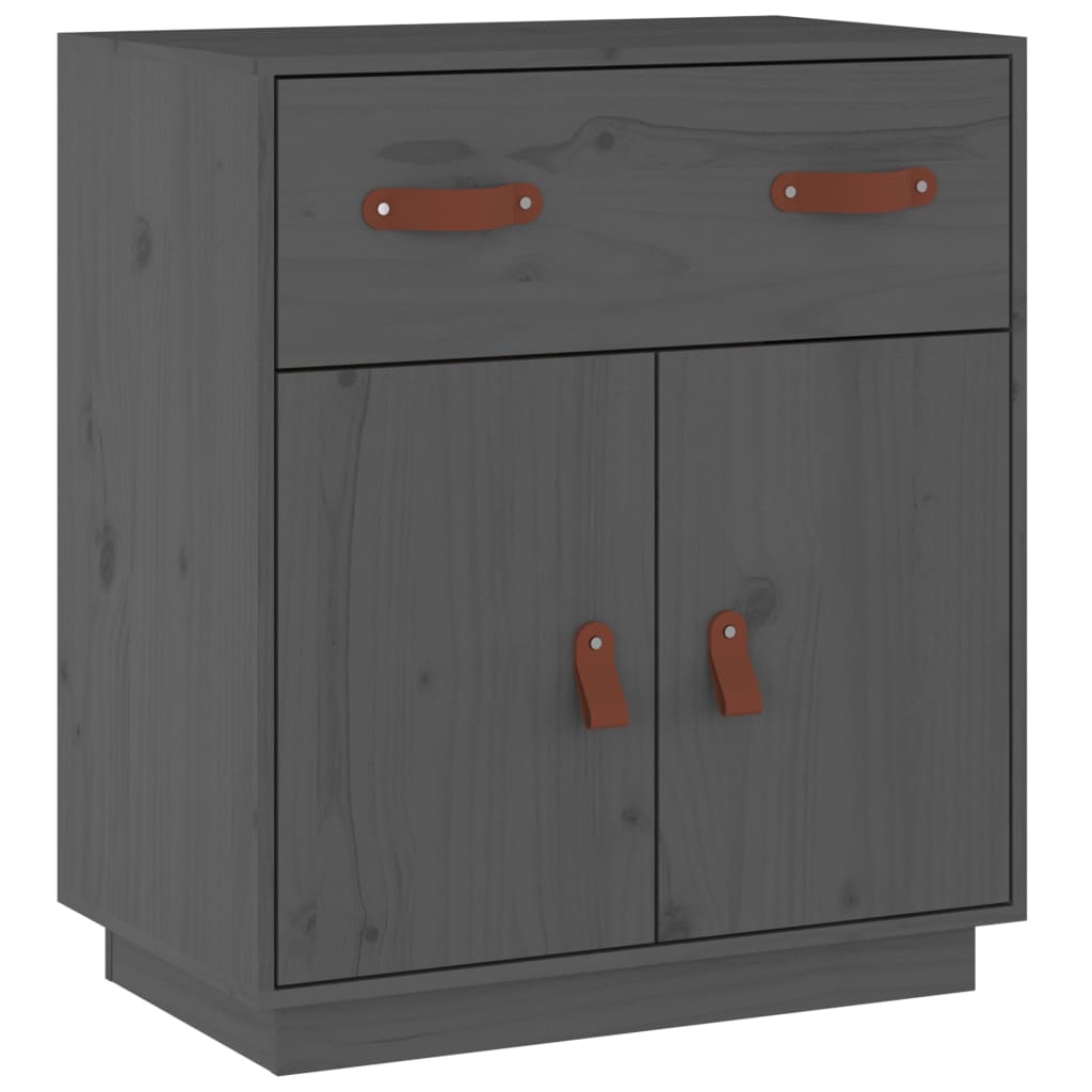 Sideboard 65.5X40X75 Cm Solid Wood Pine